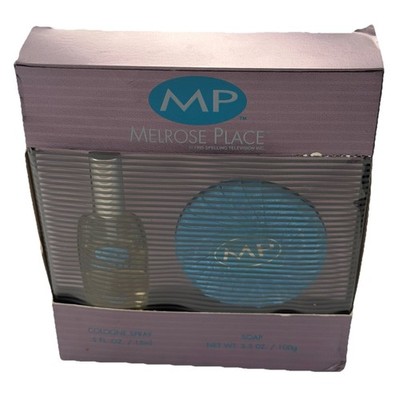 Melrose Place Cologne Spray & Soap Gift Set Original 90s NIB