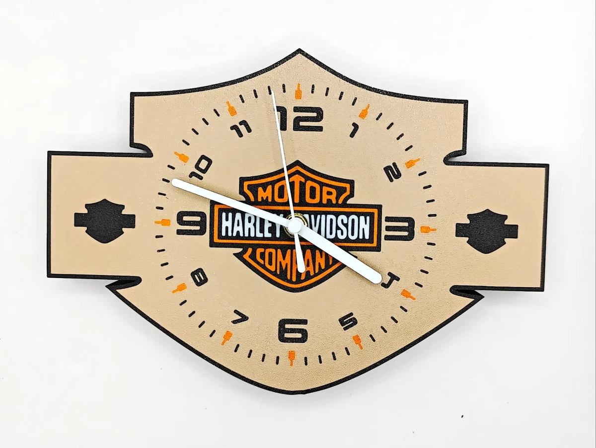 Harley-Davidsonハーレーダビッドソン★クォーツ時計★電池入り稼働品 Harley-Davidson Quartz (Battery Powered) Wall Clocks for sale | eBay