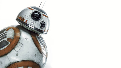 Star Wars the force awakens wars robot bb8 simple Custom Gaming Mat Desk 2192