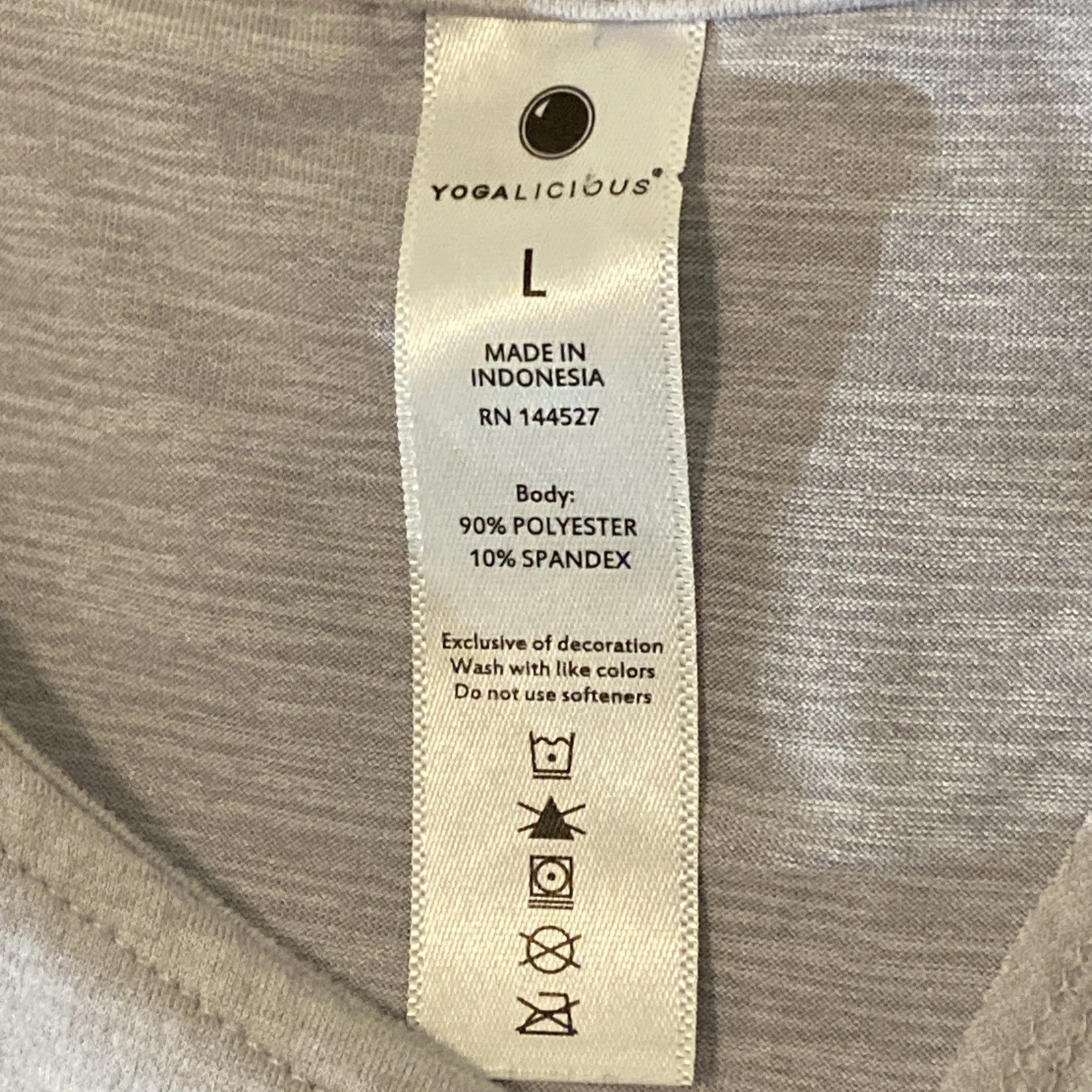 yogalicious top split back asymmetrical gym yoga workout shirt