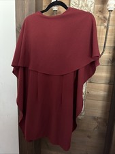 Lulus Medium Maroon Dress Open Back , Above Knee Length