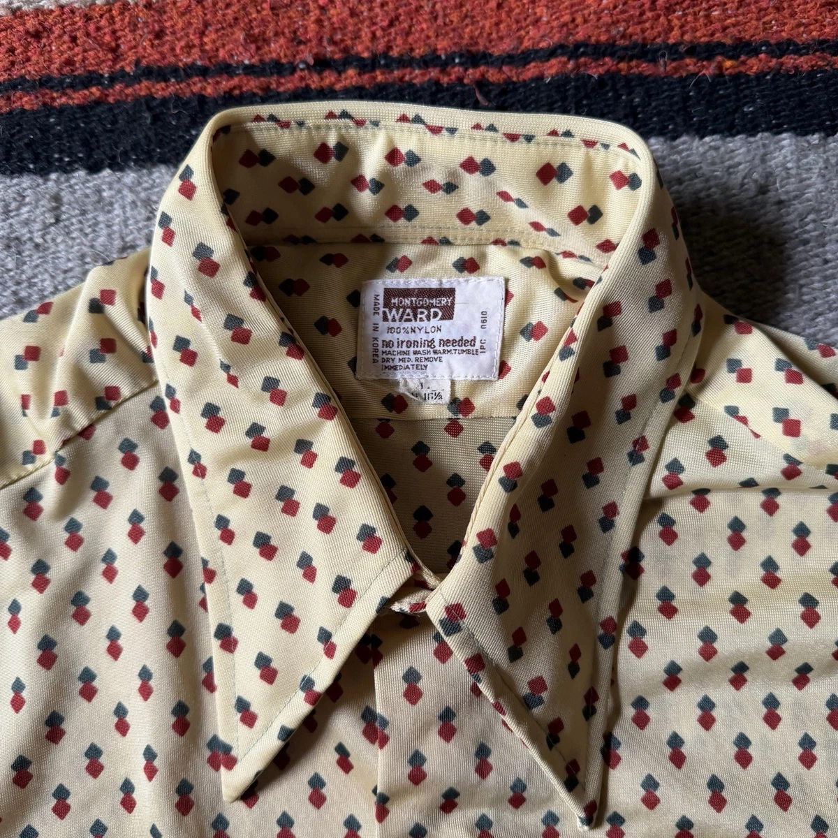 vintage nylon shirt products for sale | eBay