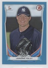 2014 Bowman Draft Blue 318/399 Jordan Foley #DP128 1u6