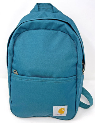 Carhartt Classic Mini Backpack Tidal Blue One Size Purse Daypack Teal Used