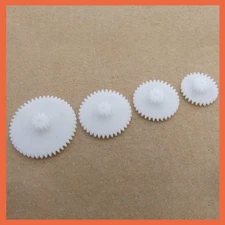 Plastic Toothed Wheels Sector Gears Module 0.5 Mod Toy Robot Parts Model DIY