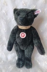 Steiff 2008 Teddy Bear  #038365 With Growler And Leather Studded Collar 