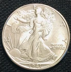 LOT # B304     1941-D  WALKING LIBERTY HALF DOLLAR ( CHOICE BU)