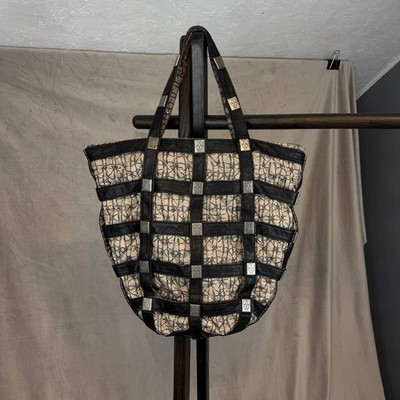 Thomas Wylde Leather & Canvas Tote Bag