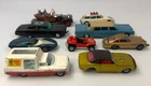 Lot of 9 Vintage Corgi Diecast Toy Cars Trucks James Bond Green Hornet UK Made