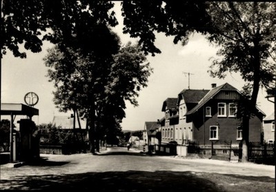 Ak Rothenkirchen Steinberg im Vogtland, Stützengrüner Straße,... - 11053852