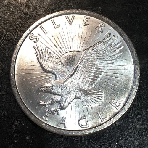 1oz Silver Bullion Classic Sunshine Minting Silver Eagle WE COMBINE SHIP #R745