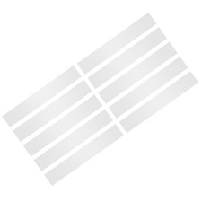 304 Stainless Steel Shims, 12 Inchx2 Inchx0.024 Inch Metal Strips Sheet 10Pcs