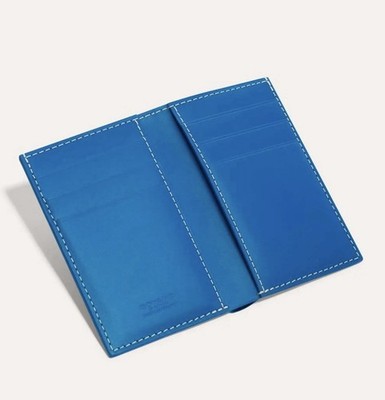 Goyard Blue Saint pierre Wallet-Authentic | eBay