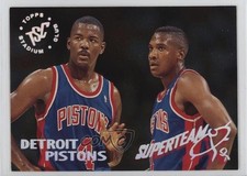 1994-95 Topps Stadium Club NBA Super Team Redemptions Detroit Pistons #8 1f8