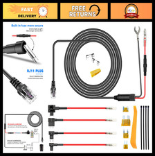 Hardwire Kit for Radar Detectors - Direct Wire Power Cable, Quick Connect Plug