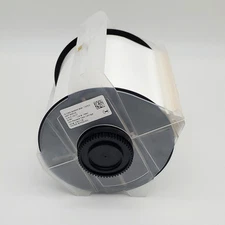 Brady 76697 Label Tape Cartridge Repositionable 4" Wide 100' Length White No Box