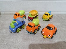 Early Learning Centre ELC HappyLand Mini Vehicles Car Train Truck Mixer Set 6