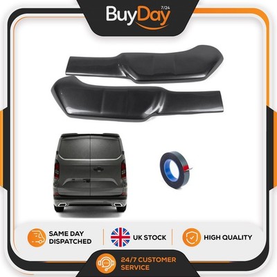 Heck Dachspoiler lackiert magnetisch grau Scheunentor für Ford Transit Custom 2024+