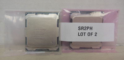 Intel Xeon E5-1607 v4 SR2PH 3.10GHz 10MB Quad Core CPU Processor LOT OF 2