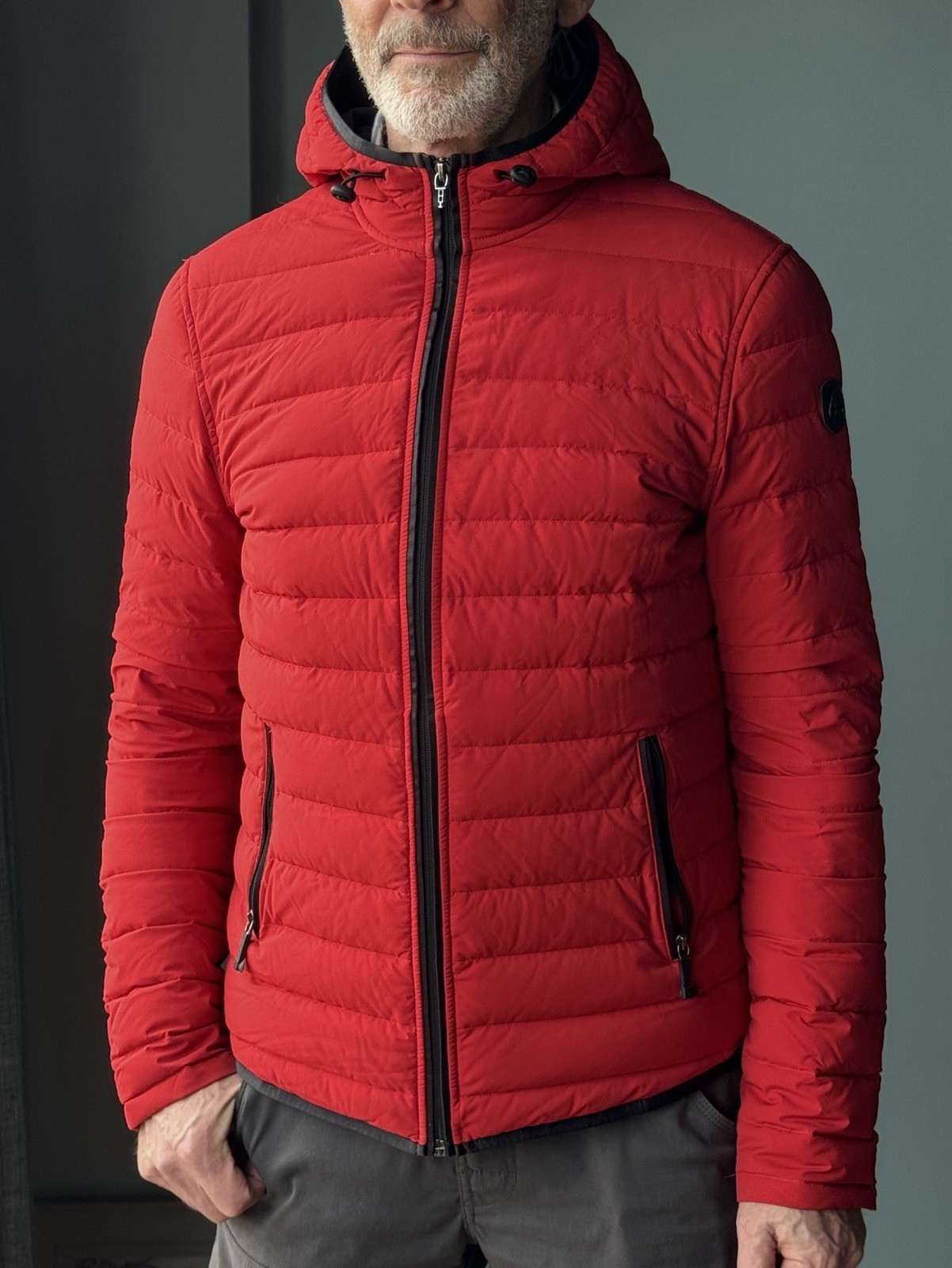 Moose Knuckles Hooper Down Puffer Jacket Size Med… - image 1