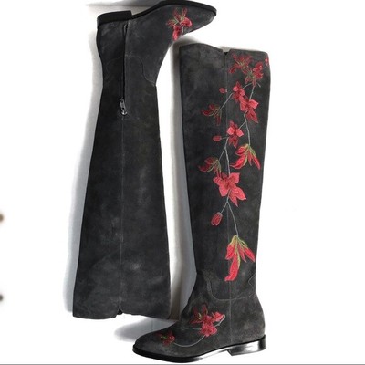 ash over the knee boots