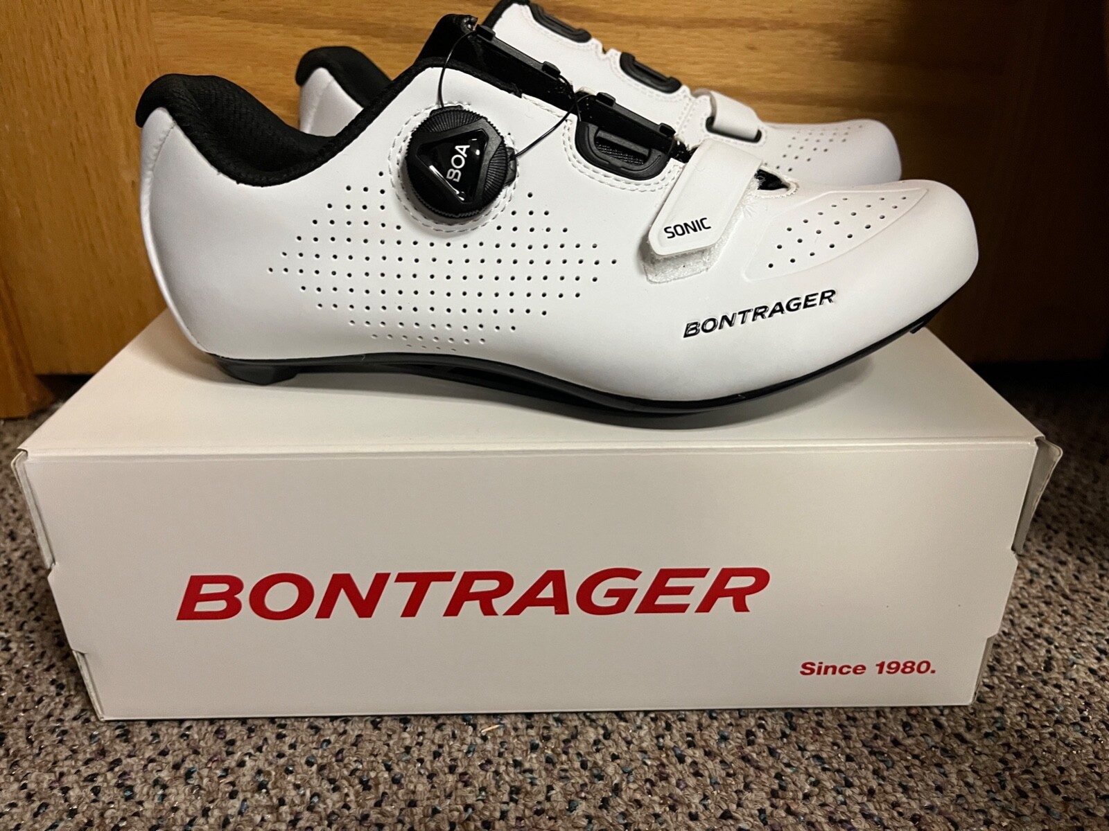 Bontrager Sonic Women’s Road Shoe, White, 39 EU, NEW eBay