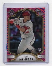 2023 Topps Transcendent VIP Joey Meneses RC Pink/Purple One Of One #1/1 (MS)