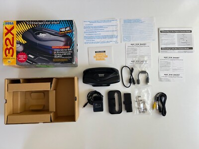 Original Sega Genesis Mega Drive 32X Adapter in OVP