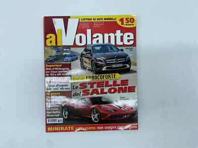 MAGAZINE BEHIND THE WHEEL VINTAGE 2013 OCTOBER NEWSPAPER BOOK