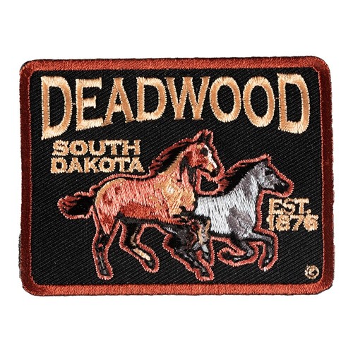 Deadwood SD Runaway Horses Patch, South Dakota Patches eBay