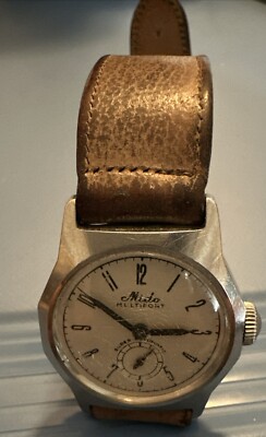 Mido MULTIFORT Super Automatic 220 17 JEWELS SELF WINDING Swiss Bump Sub Second