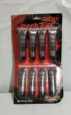 Pk of 8 tubes Fake Blood Stage Makeup Blood Theatrical