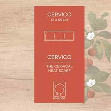 Inatura Cherry Stone Heat Warmth Pillow Pain Relief Cervico Long Ex Display