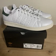 Size 9.5 - adidas Dime x Stan Smith White Green Oxide