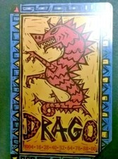 scheda telefonica usata da collezione Oroscopo cinese Drago