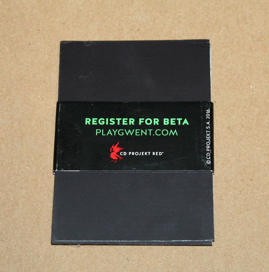 Gwent The Witcher 3 Deck Cards Game Collectible 3D Magnet Cards Gamescom 2016 - Bild 2 von 4