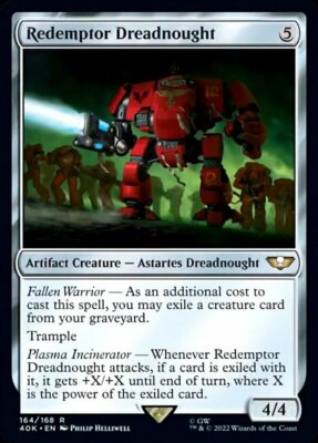 1x Redemptor Dreadnought NM-Mint, English Commander: Universes Beyond: Warhammer