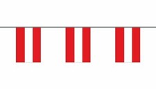 Fahnenkette Österreich 6 m Fahne Flagge Flaggenkette
