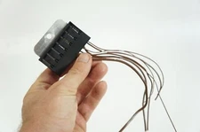 11-16 bmw f10 535i 550i negative wire cable terminal clamp loom ground 8366618