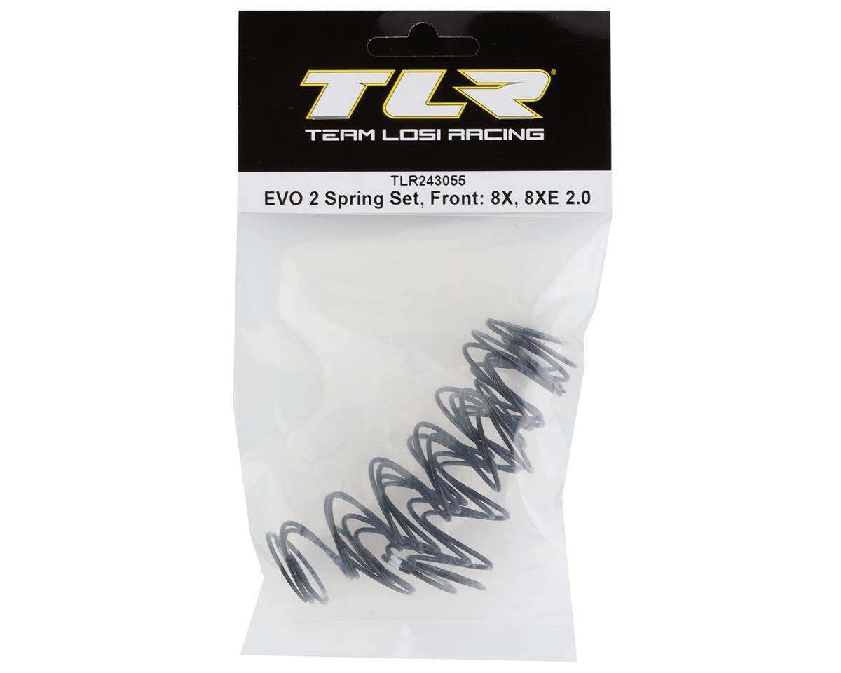 TEAM LOSI EVO 2 Federsatz Vorne – Für 8X & 8XE 2.0 RC-Modelle – Präzise Abstützung