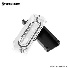 Barrow 2280 22110 PCIE SATA M2 SSD Water Cooling Block HDM2280-PA