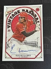 2023 Onyx Elly De La Cruz on CARD AUTO! Cincinnati Reds 