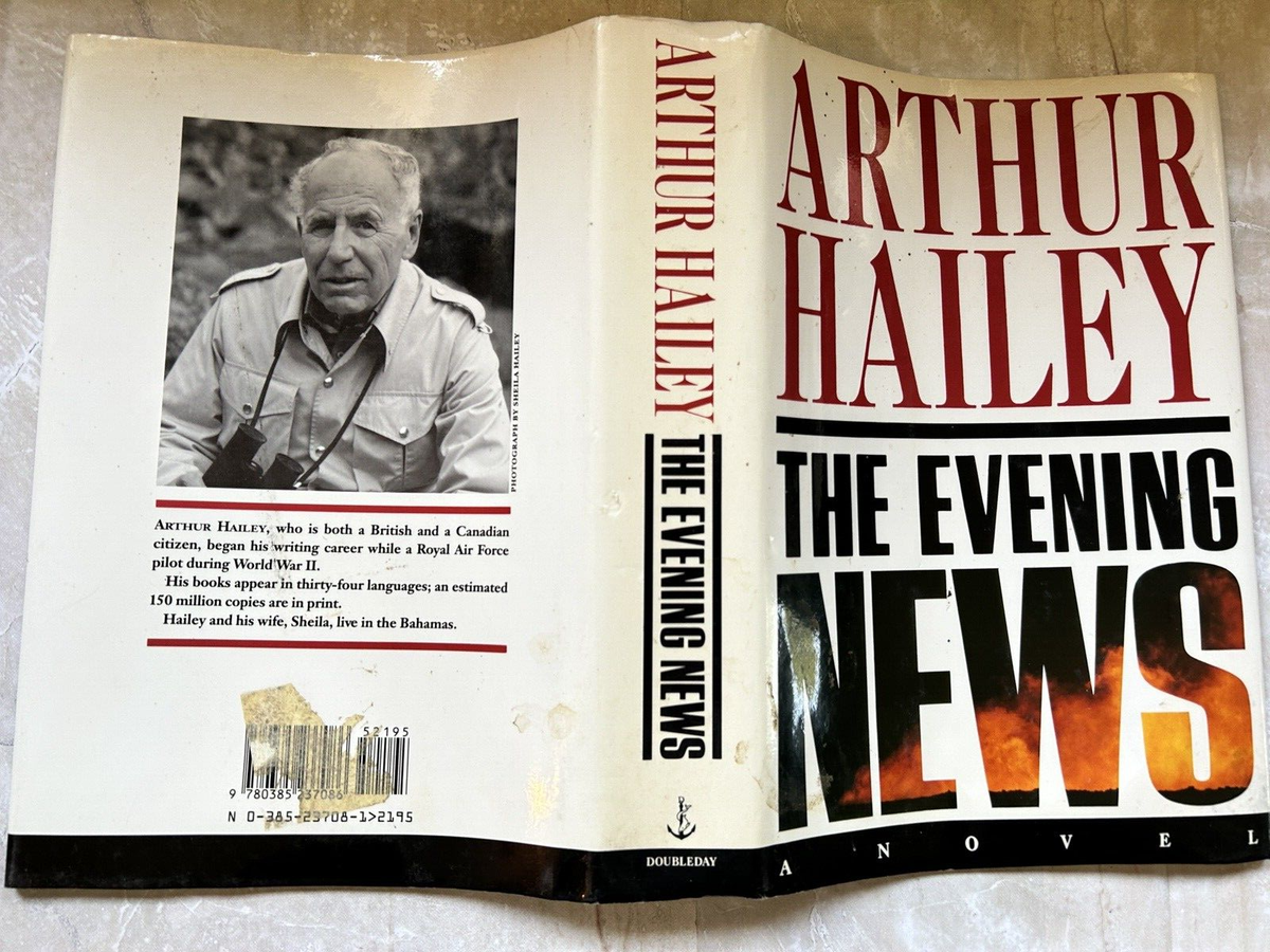 The Evening News by Arthur Hailey (1990, Hardcover) | eBay