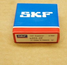 SKF Superior Quality 6203-2Z 17X40X12mm Metal Sheild Ball Bearing