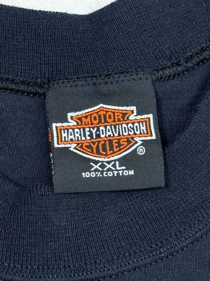 T-shirt Harley Davidson Winevalley Chapter Switzerland logo grand dos taille XXL - Photo 4/4