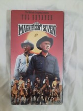 The Magnificent Seven VHS 1991 New Sealed Yul Brynner Steve McQueen Eli Wallach