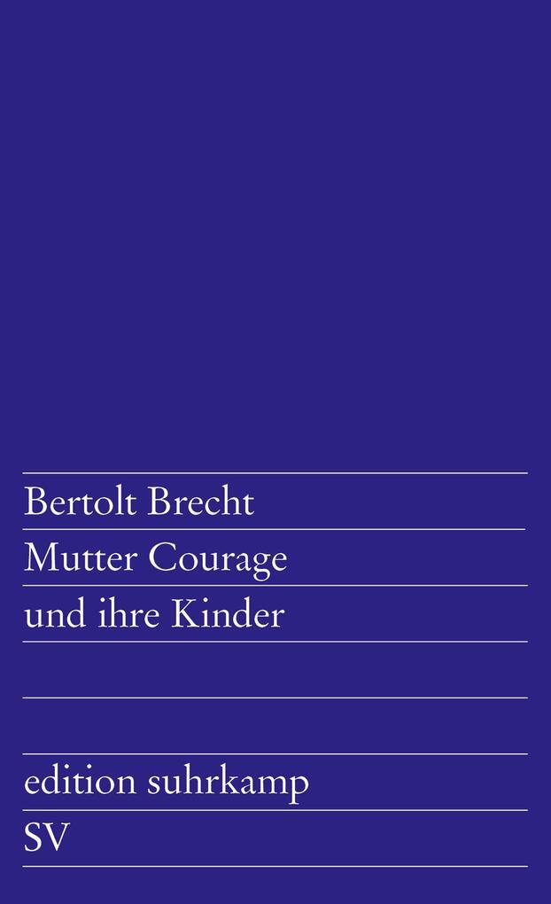 Thumbnail - Mutter Courage Und Ihre Kinder | Bertolt Brecht | 2001 | Deutsch