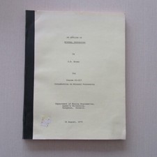 An Outline of Mineral Processing by J.H. Brown -Queen's University, Ontario,1975