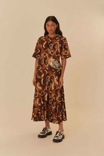 NWT FARM RIO DRESS WITH TAGS SIZE MEDIUM  PACK5062 5/5