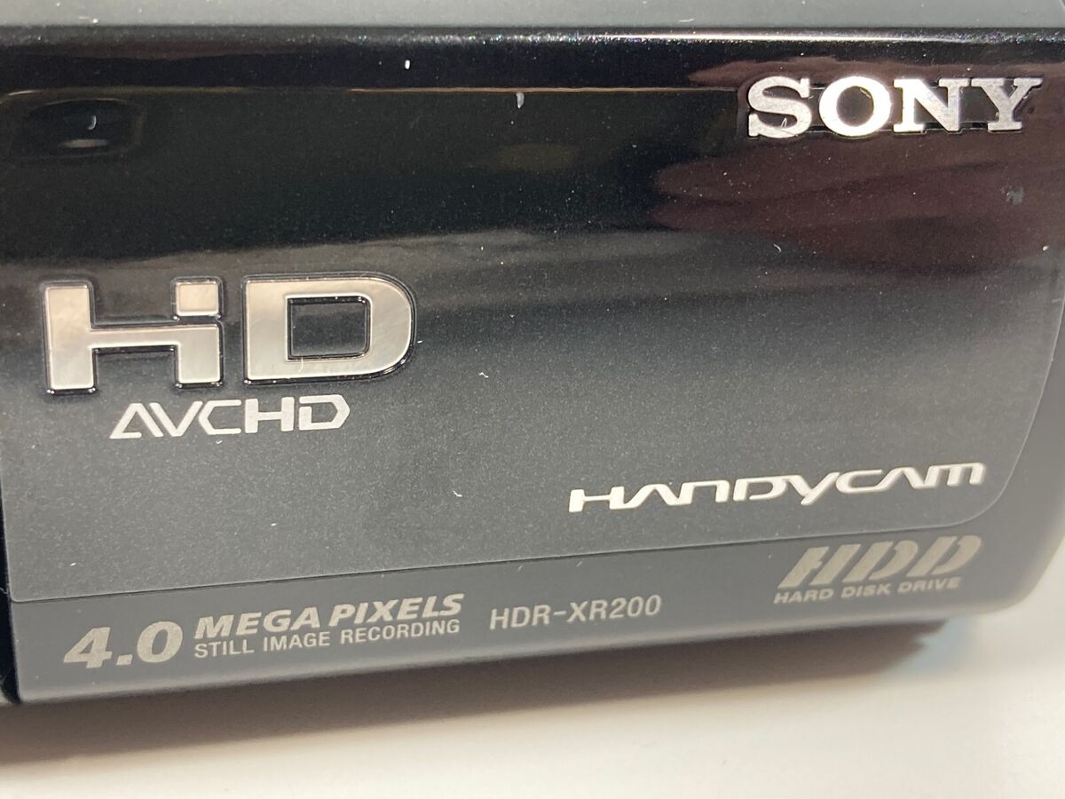 Sony HDR-XR200V Handycam HD AVCHD Camcorder Tested Works Sony HDR-XR200V Handycam HD AVCHD Camcorder Tested Works